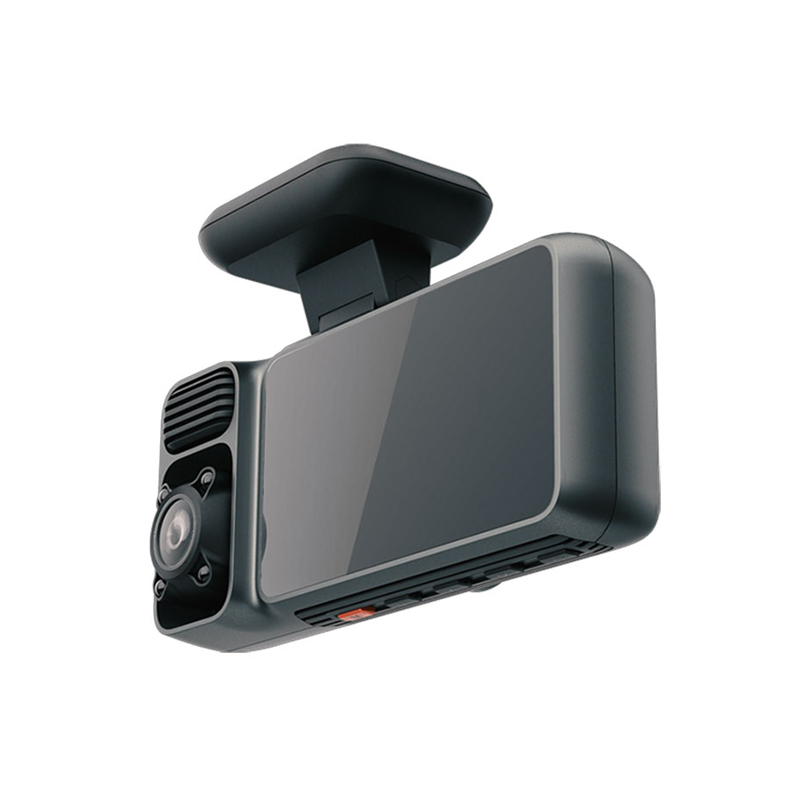 3 Channel Dash Cam Front at Rear Inside Built-in na 5GHz WiFi GPS