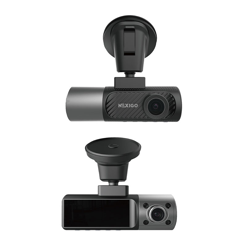 3 Channel Dash Cam Front at Rear Inside Built-in na 5GHz WiFii GPS